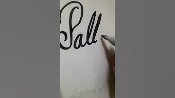 Pallavi  name handwriting calligraphy video plz subscribe to guys 🙏