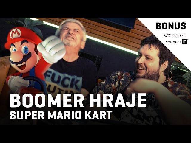 Boomer hraje: Super Mario Kart /w Suchánek a Fluff