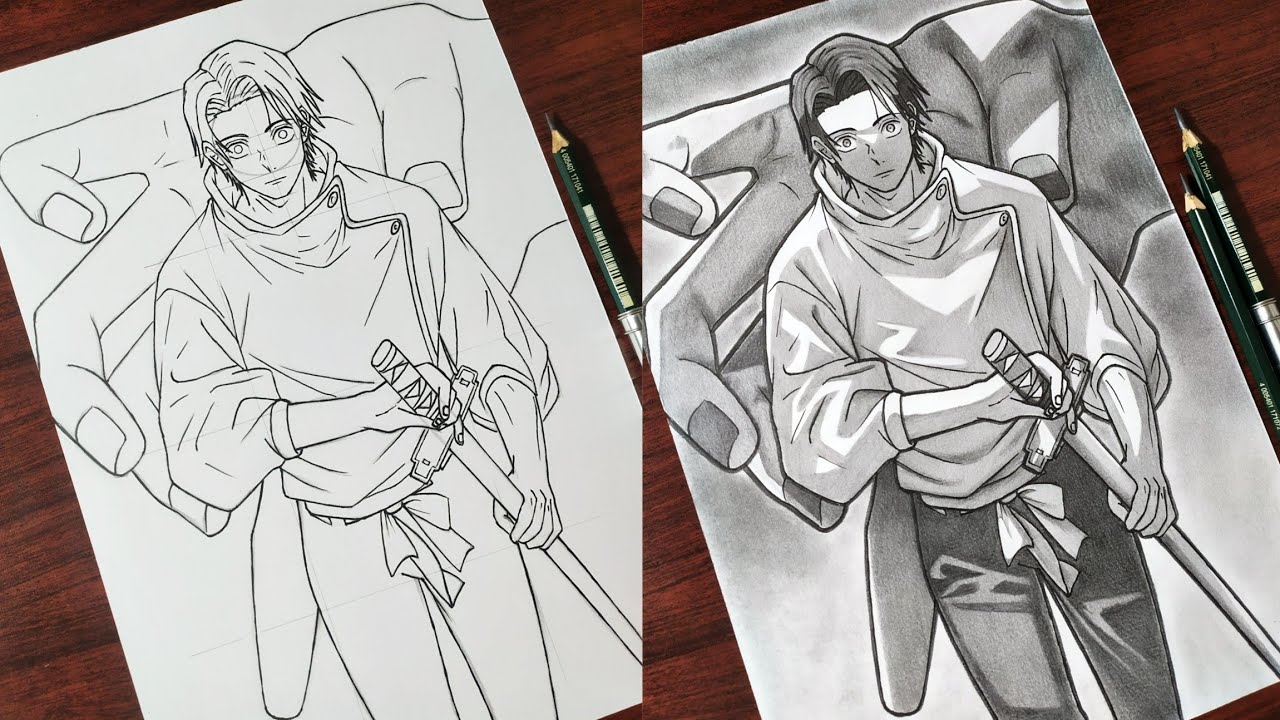 How to Draw "Yuta Okkotsu" Step by Step (Tutorial) - [Jujutsu Kaisen] | Anime Drawing