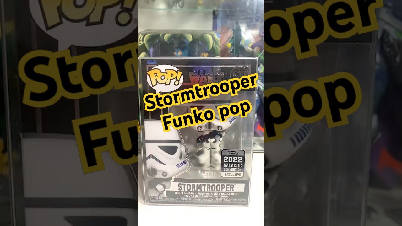 Unboxing stormtrooper funko pop 