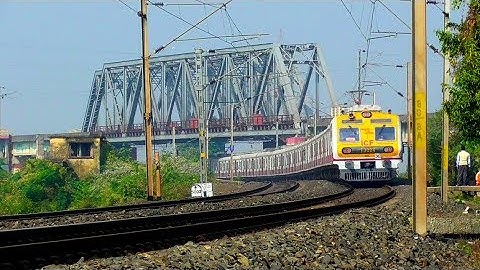 Train Coming Out Under Bridge Barddhaman - Howrah Chord Local | EASTERN RAILWAY