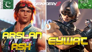 Tekken 8 🔥 Arslan Ash (Hwoarang) Vs Eywat (Lee Chaolan) 🔥 Ranked Matches