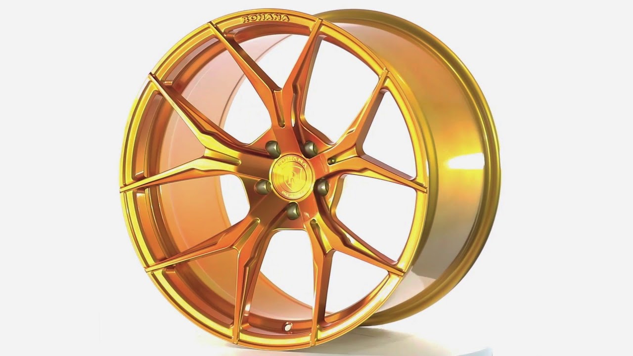Rohana RFX5 in Gold | Wheel Specialists, Inc.
