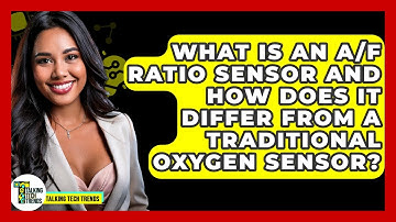 What Is An A/F Ratio Sensor And How Does It Differ From A Traditional Oxygen Sensor?