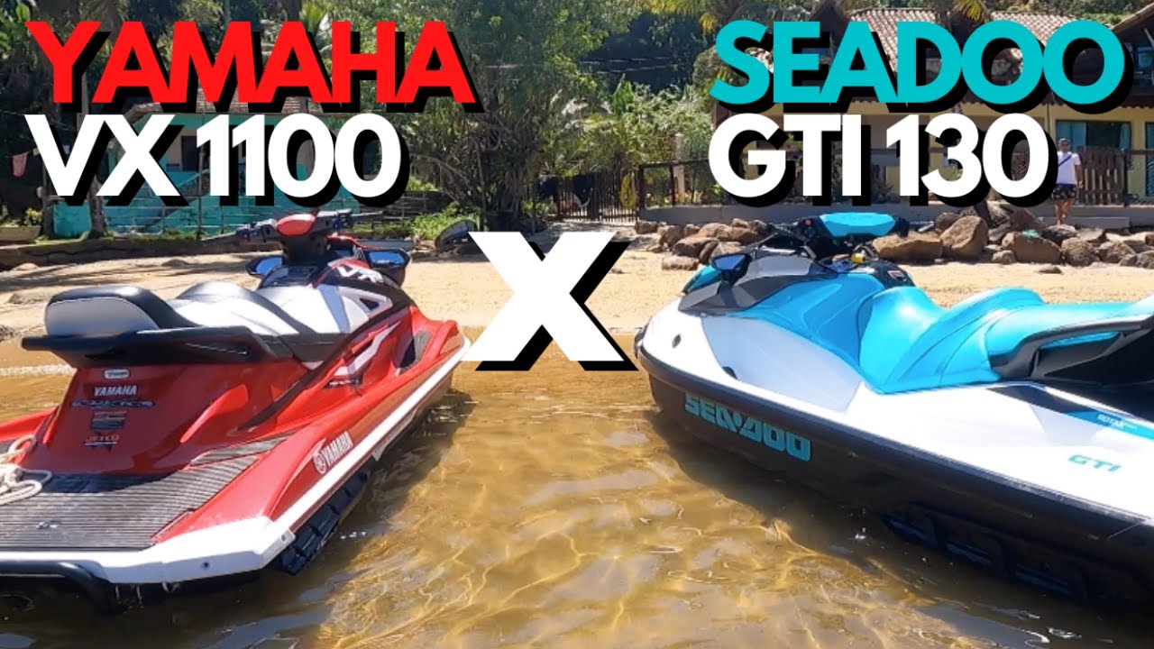 Jet Ski Yamaha vs Seadoo Qual o Mais Rapido? YouTube