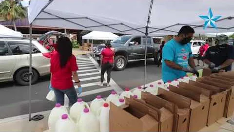 Individuals, families in need to pick up food at d...