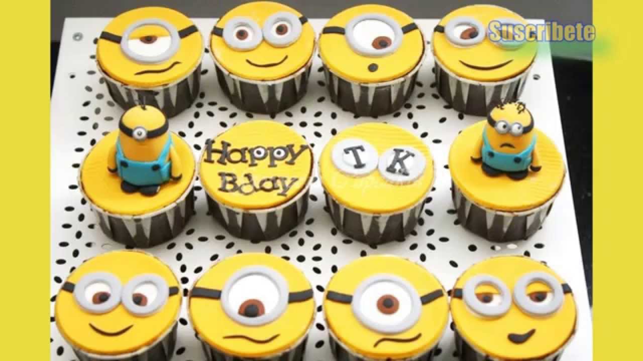 Ideas Para Decorar Cupcakes De Los Minions