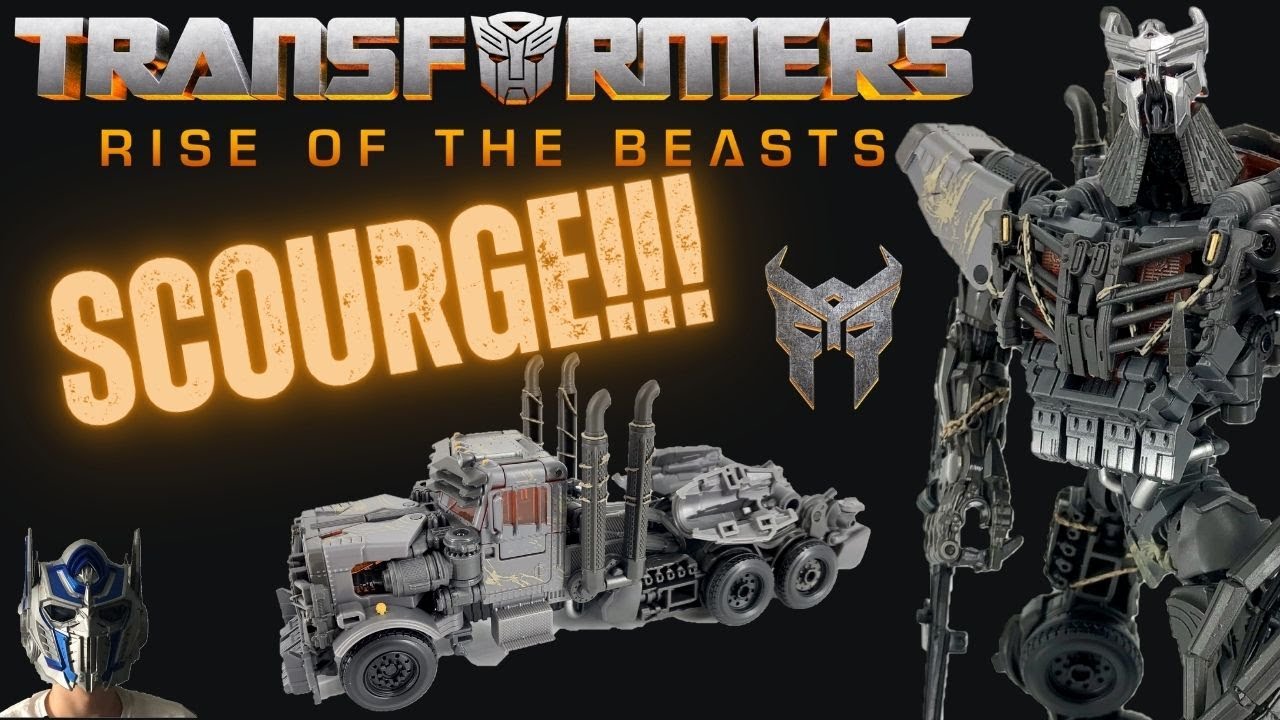 Transformers Rise of the Beasts - Studio Series Scourge Review - YouTube