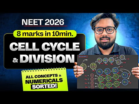 Cell Cycle & Cell Division One Shot (10 Min Revision Most Students Miss) | NEET 2026