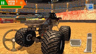 Bigfoot Truck Extreme Driving - Monster Truck Arena Driver #1 - Android iOS Gameplay screenshot 1