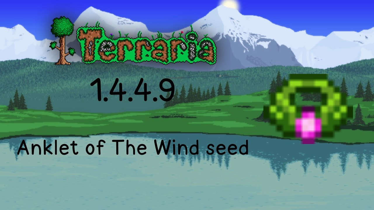 Anklet of the wind terraria seed 1 4 4 9 youtube