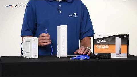 ARRIS WiFi AC1750 Dual Band Concurrent Router Capable of Demo