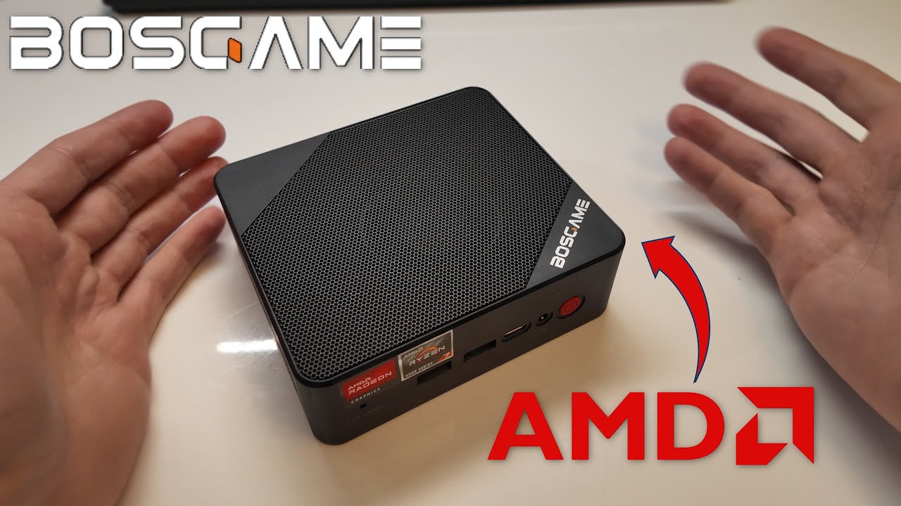 Bosgame Mini PC (AMD 6800H) のレビュー - [BOSGAME H68] : r/MiniPCs