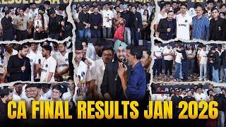 CA Final Result Jan 2026🥇CA Results की दहाड़🔥| CA Final Jan 26 Result Celebration🤩 | CA Final By PW