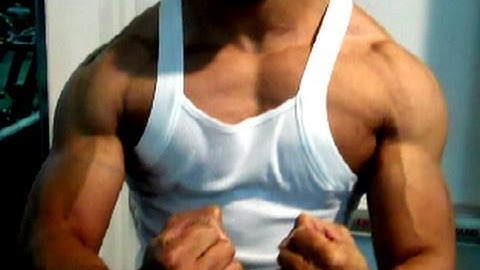 Current Chest Tricep and Shoulder Natural Bodybuilding Routine @hodgetwins