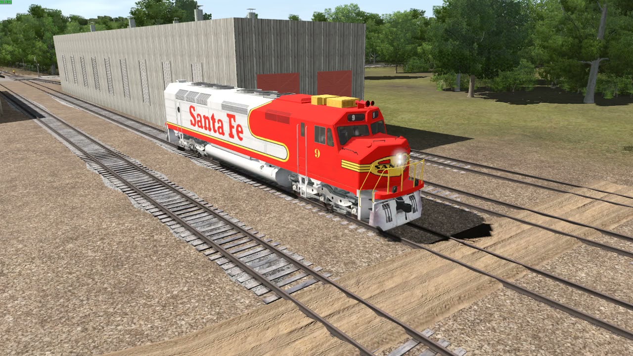 Trainz 2019 l Custom ATSF FP45 Horn - YouTube
