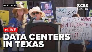 WATCH LIVE: Data center rally held at Texas Capitol