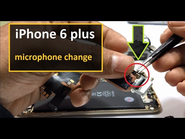 Spelen met picknick Lauw how to change iphone 6 plus microphone - YouTube