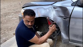 How to repair a dent without painting - waleed alteneen 🐉 وليد التنين 01006898667