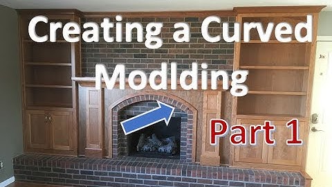 How to make accurate curved moldings with a router Part 1
