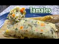 ✅ TAMALES DE VERDURAS, ACELGAS Y QUESO 🤤