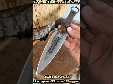Legren Kunai Dagger in Sleipner Steel https://amzn.to/3OyPmCC