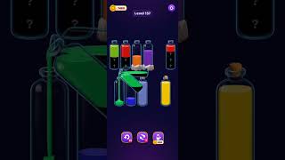 Water sort|Level-157#short#shorts#trending #viral#gameplay #gaming#gaming#androidgames