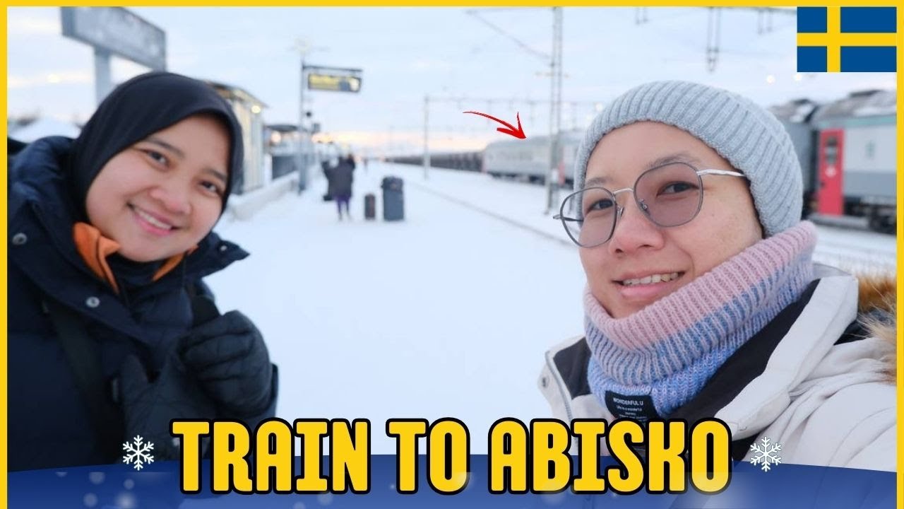 Kereta Api Ini Bawa Kami ke Hujung Sweden 🇸🇪 | Abisko EP.1