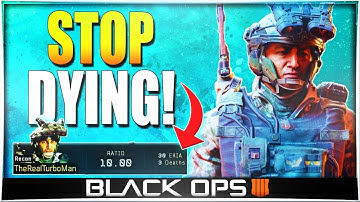 5 REALISTIC TIPS TO STOP DYING IN BO4! (IMPROVE INSTANTLY)
