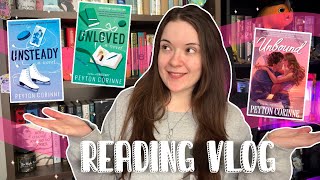 The Undone Series Reading Vlog *No Spoilers* | Reading Hockey Contemporary Romance @BooksToAshes