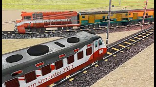 Train Simulator 2020: Real Racing 3D Train Games - India Chapter 2 Level 20 - Visakhapatnam Indore screenshot 5