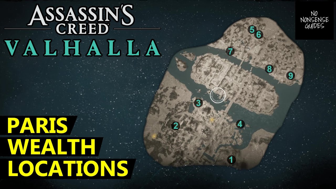 Важные выборы в AC Valhalla Siege of Paris — список
