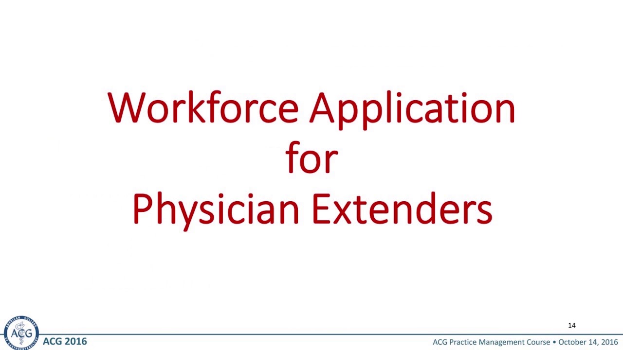Using Physician Extenders YouTube