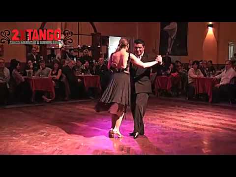 Javier Maldonado y Monica Parra Tango Cafe Dominguez en Salon Canning Jun 2012