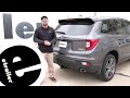 etrailer | Curt Class III Trailer Hitch Installation - 2020 Honda Passport