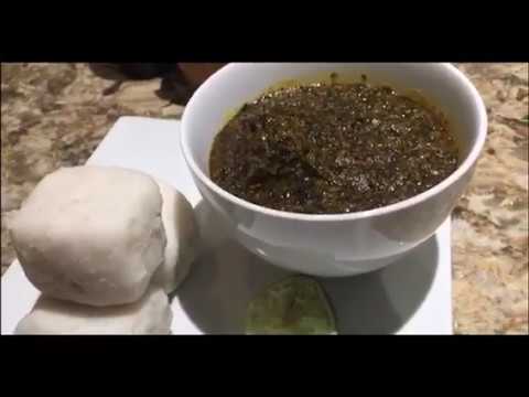 Afrinapé Kitchen - How to make Crain Crain (Jute leaf/Ewedu) Soup