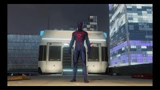 Spider-Man (Ps4) 2099 suit free roam gameplay