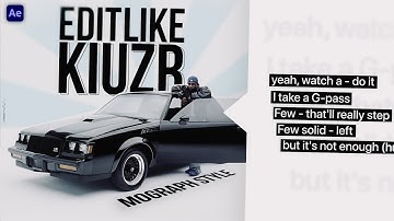 How to Make Kiuzr Viral Mograph Edit | Step by Step in After Effects