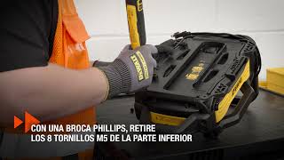 Compatibilidad del cargador DEWALT POWERSHIFT™ con TOUGHSYSTEM® 2.0