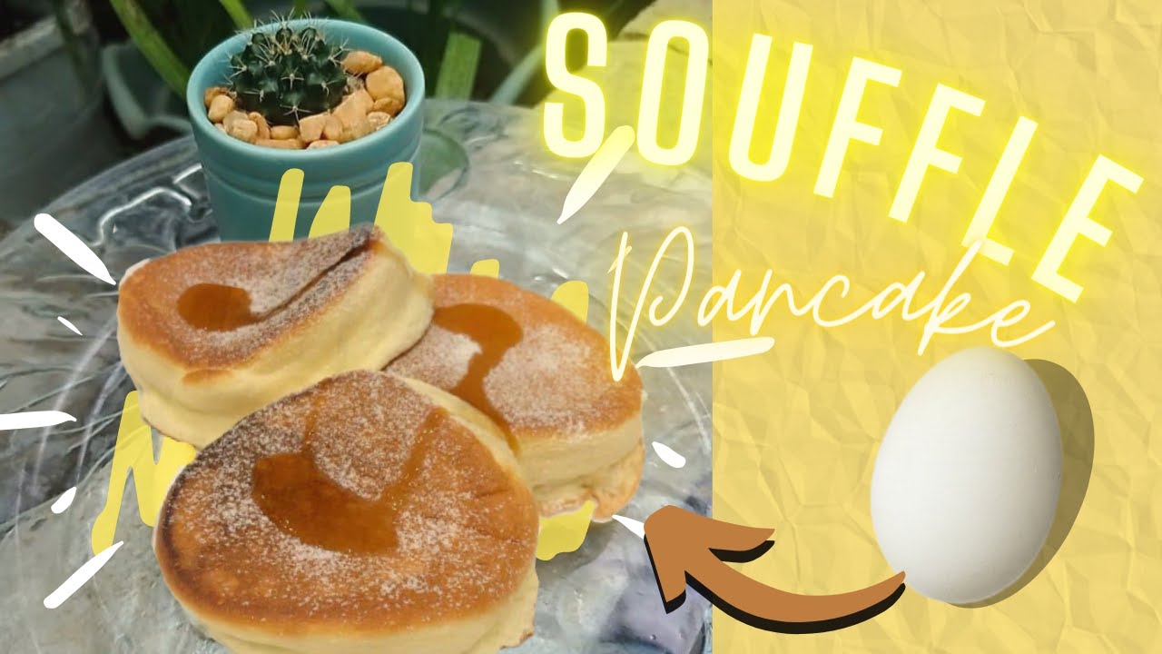 Easy ONE EGG Souffle Pancake [Super FLUFFY and SOFT] YouTube