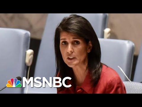 Joe: Did Nikki Haley Go To Trump After Rex Tillerson, Kelly Approached Her? | Morning Joe | MSNBC