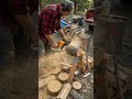 Precision timber milling work 💎🎯