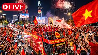 🔴 LIVE: Sea of Fans Take Over the Streets Celebrating Vietnam’s ASEAN Cup 2026 Victory 🏆🇻🇳