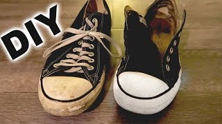 DIY - to clean converse EASY! - YouTube