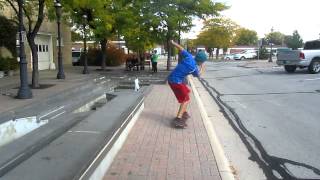 Clean 360 Flip Off Ledge
