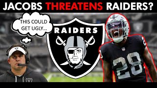 Josh Jacobs Threatens The Las Vegas Raiders Raiders Rumors On Josh Jacobs Extension & Training Camp
