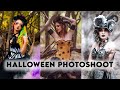 Halloween Fantasy Couture Costumes | Behind the Scenes Modeling & Photography PhotoShoot Vlog