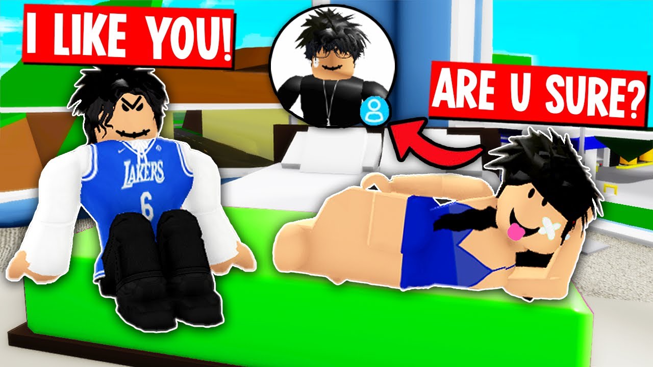 pretending to be a slender girl in ROBLOX BROOKHAVEN RP! 