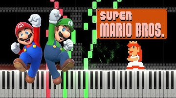 Super Mario Bros. - Ending Theme (Piano Tutorial by Javin Tham)