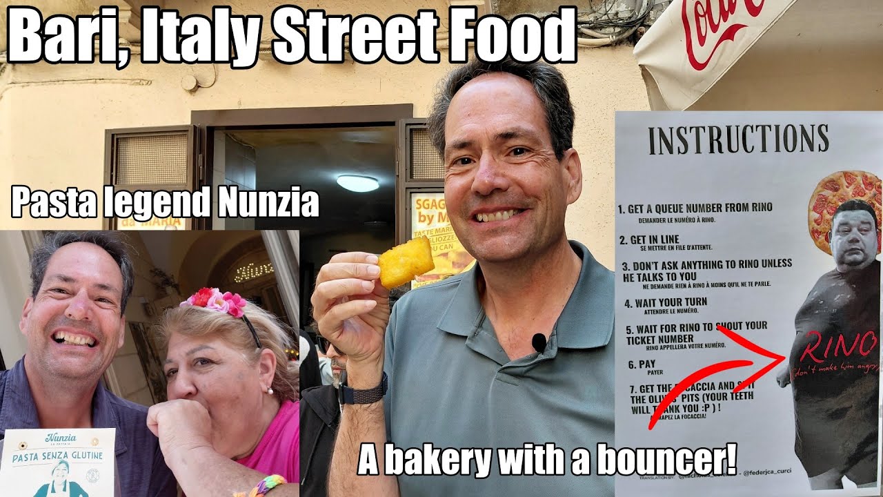 Tasting Bari’s Best Street Food 🇮🇹 | Italy Road Trip & Confronting Santa Claus